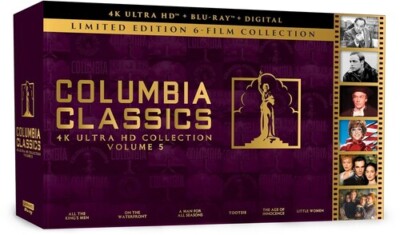 Columbia Classics, Vol. 5 [New 4K UHD Blu-ray] Ltd Ed, With Blu-Ray, With Book