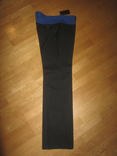 Gucci Nuevo con etiquetas talla 54 (38) de Cintura Negro y Azul Algodón  Pantalones | eBay