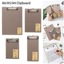2Pcs Ticket Bill Holder A6/A5/A4 Clipboard Writing Pad Menu Paper Clips