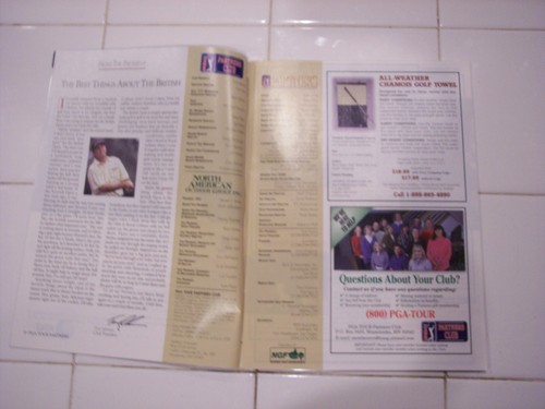 HALE IRWIN AUTOGRAPHED PGA TOUR PARTNERS MAGAZINE SIGNED JULY/AUGUST 1998 - Picture 11 of 12