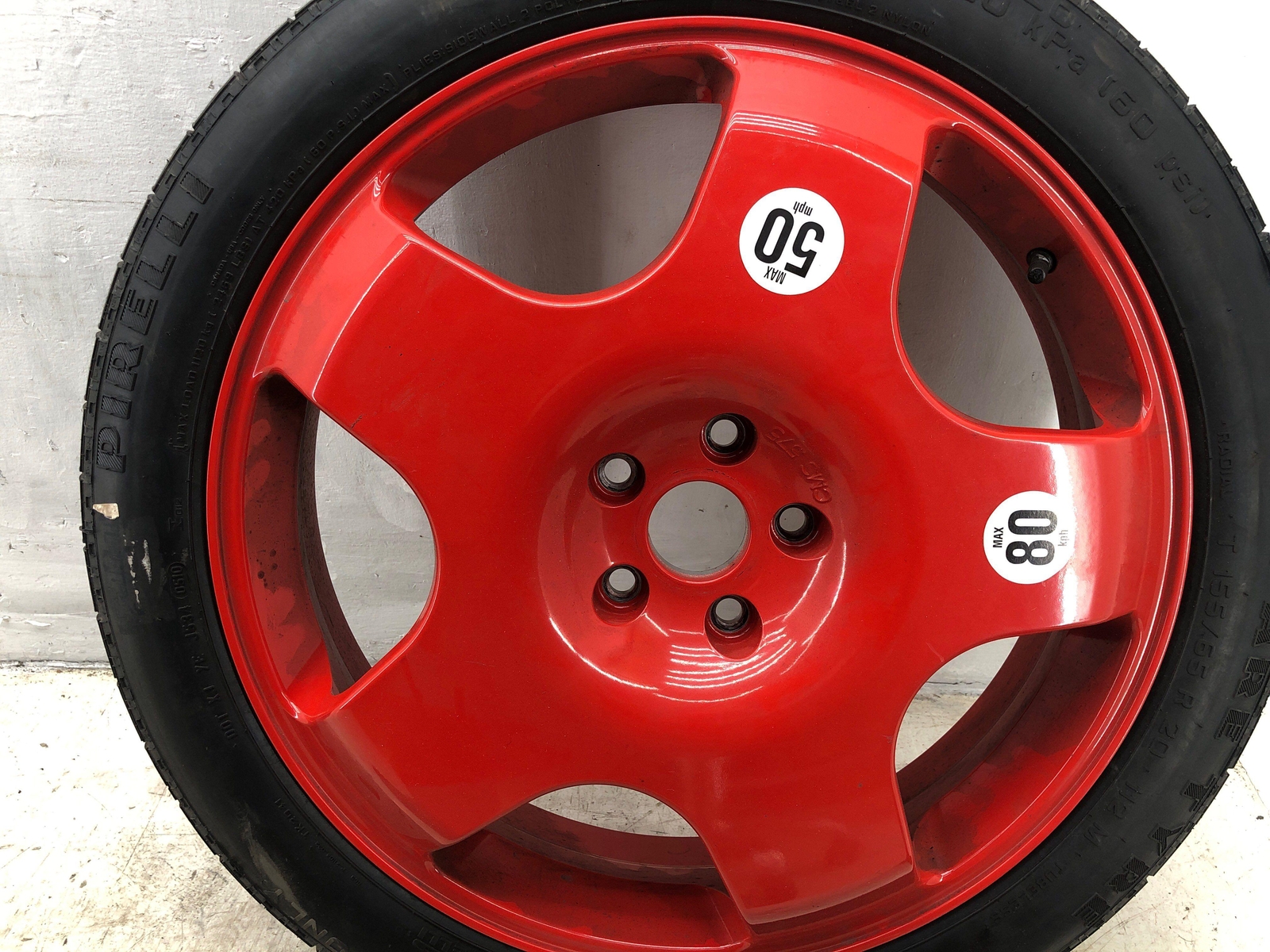 2006-2012 BENTLEY CONTINENTAL 20 x4.5" COMPACT SPARE TIRE RIM 3W0601025B