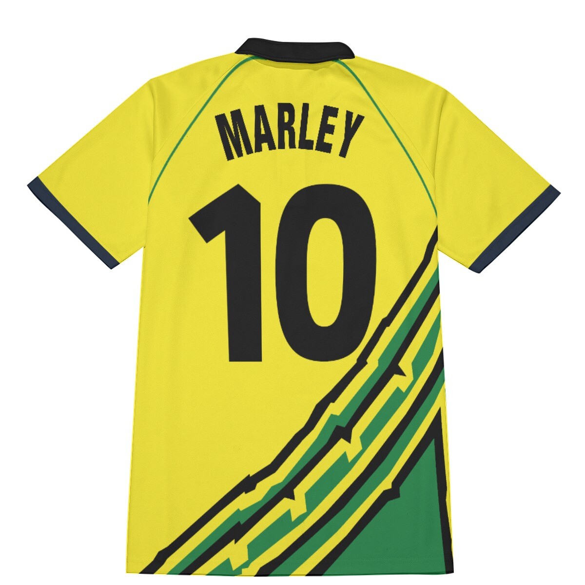 Jamaica - football shirt Replica retro jersey, Bob Marley, 1998
