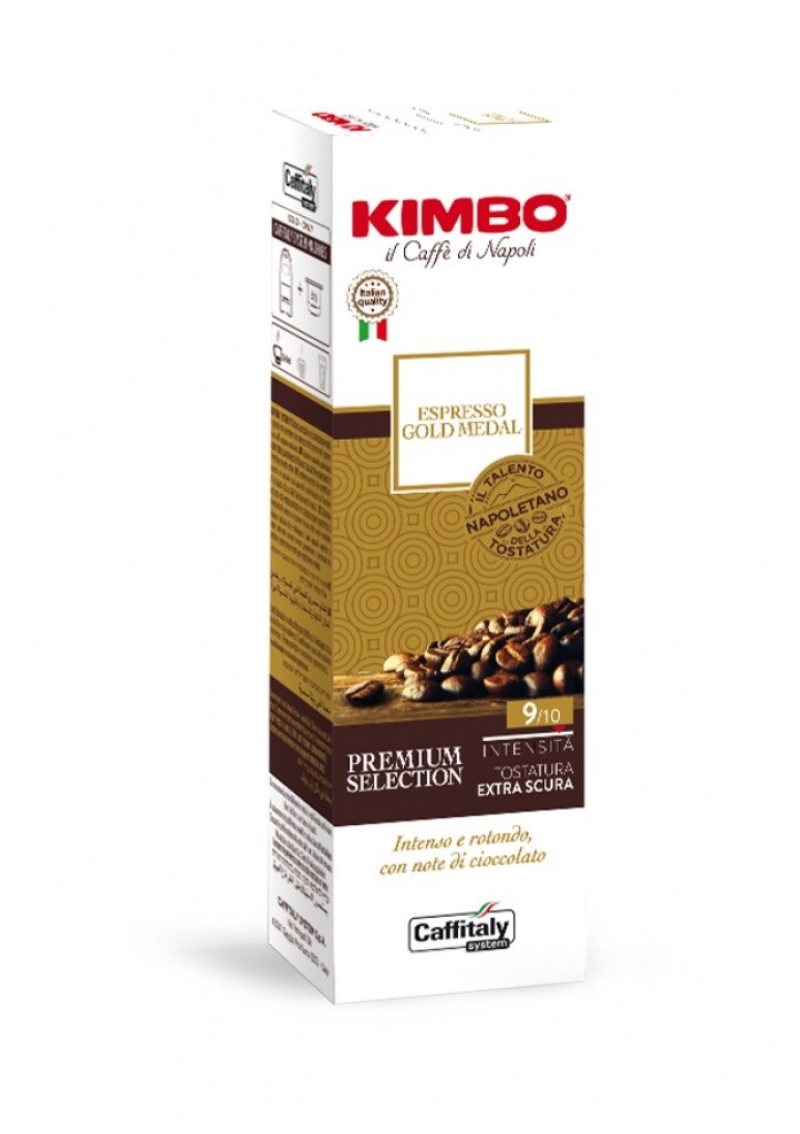 Caffitaly System - Kimbo Gold Medal - 100 Capsule originali