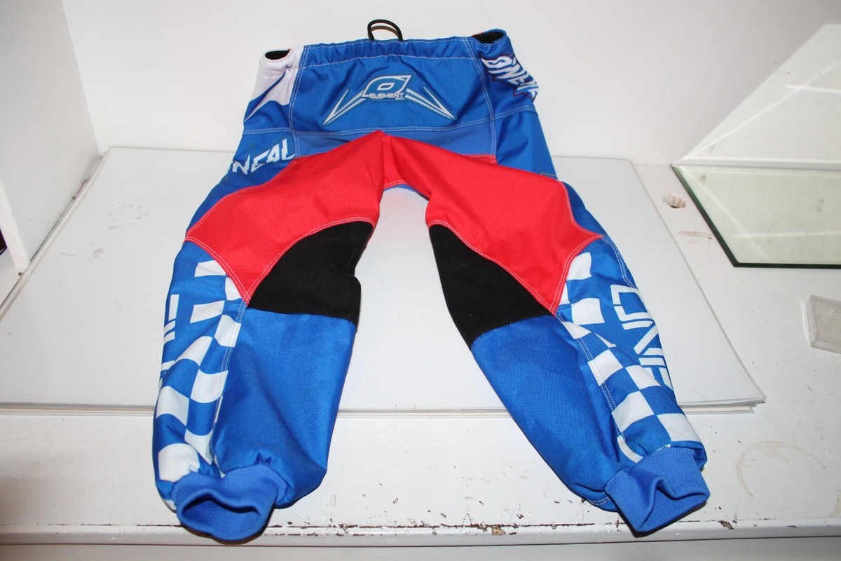 O'Neal Element Ride Pant Motocross, 84742, Royal/Red/White, Shark