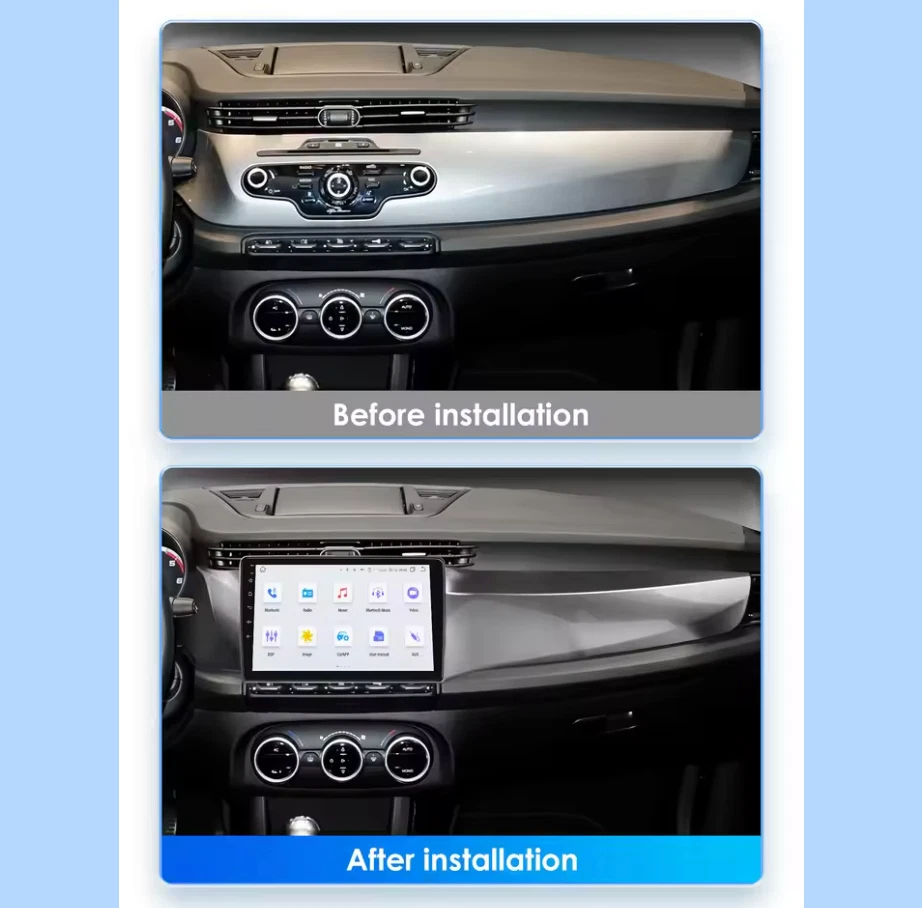 Autoradio Alfa Romeo Giulietta 2004-2019 CarPlay AndroidAuto Wireless BT RDS GPS - Immagine 2 di 4