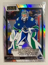 2023-24 O-Pee-Chee OPC Platinum Rainbow #241 Arturs Silovs RC