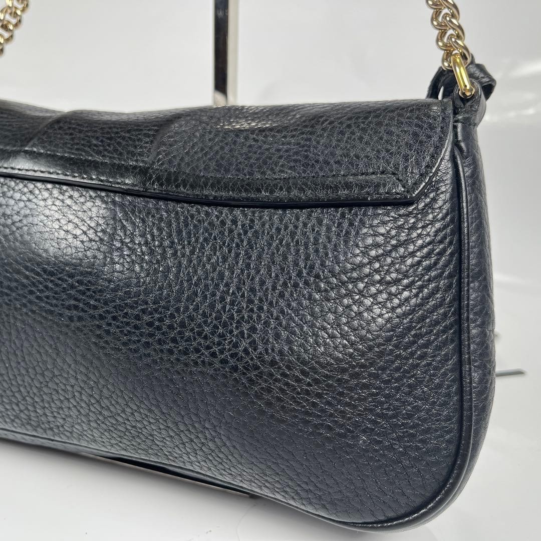 GUCCI Leather Interlocking Soho Chain Shoulder Ba… - image 7