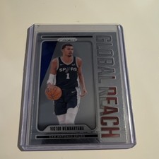 Panini Victor Wembanyama Global Reach #9 2024-25 Prizm San Antonio Spurs
