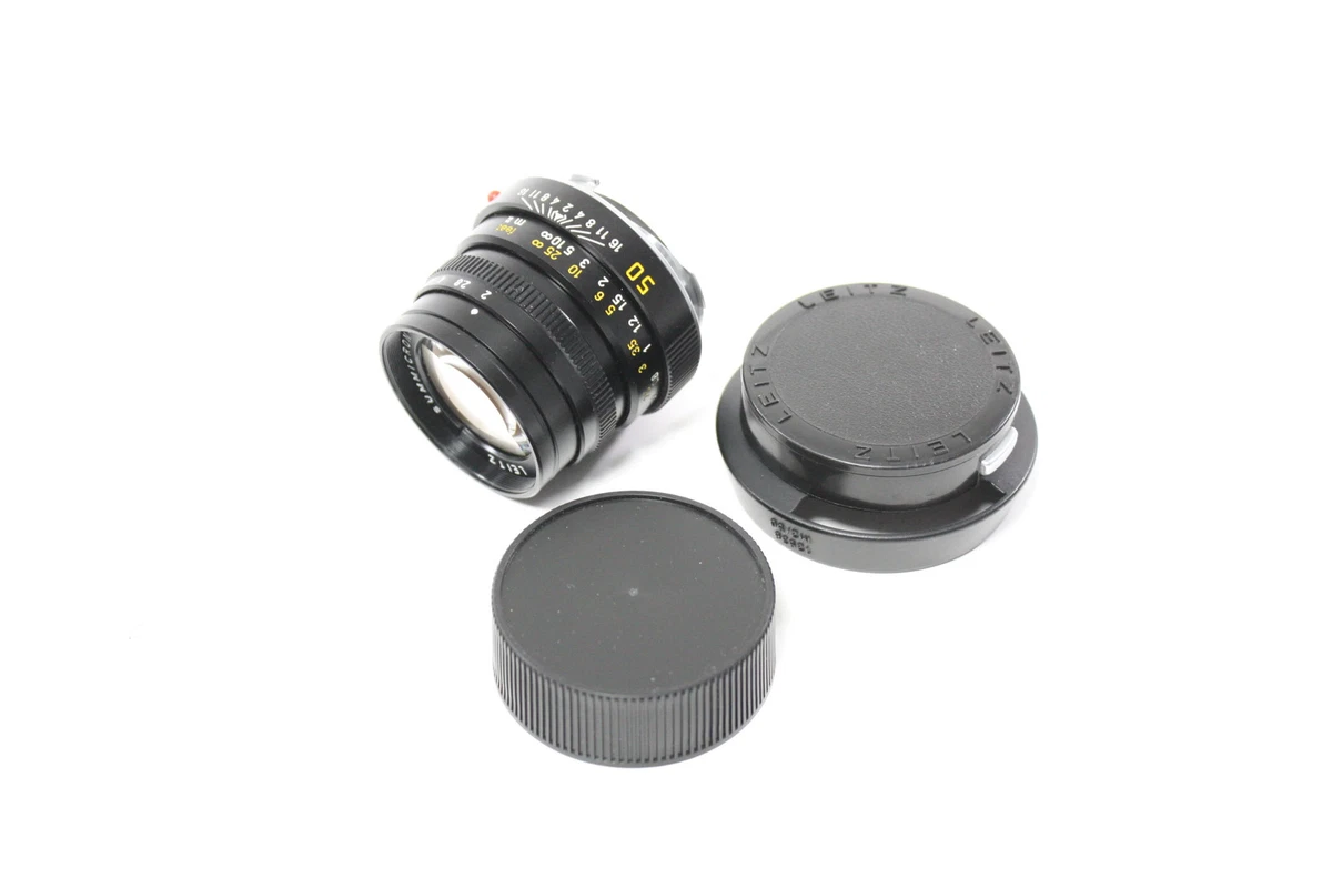 25+ Leica SUMMICRON-M 50mm Focal f/2 Camera Lenses for sale