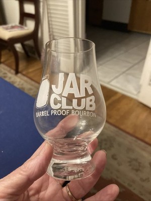 Glencairn Jar Club Barrel Proof Bourbon Crystal Taster Glass