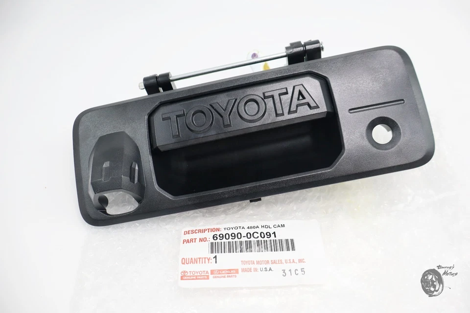 Manija de puerta trasera TOYOTA 14-21 TUNDRA 16-23 TACOMA genuina 69090-0C091 Foto 2 de 4