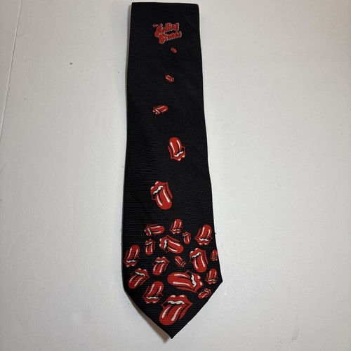 The Rolling Stones Tumbling Tongues Vintage Neck Tie