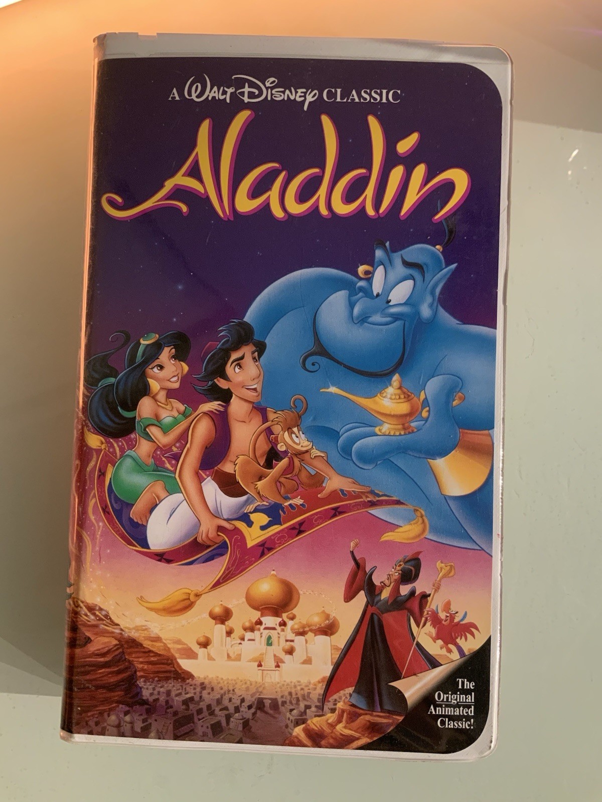 Walt Disney’s Aladdin (VHS, 1993) The Classics Black Diamond Edition Tape 1662