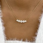 3.2ct Round Pendant Necklace Yellow Gold 14K Labcreated Diamond F/VS — photo 9