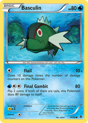 Basculin 24/98 Emerging Powers Common Pokémon TCG