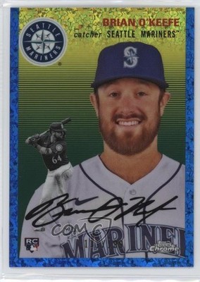 2023 Topps Chrome Platinum Anniversary 131/199 Brian O'Keefe #140 Rookie RC 10jt
