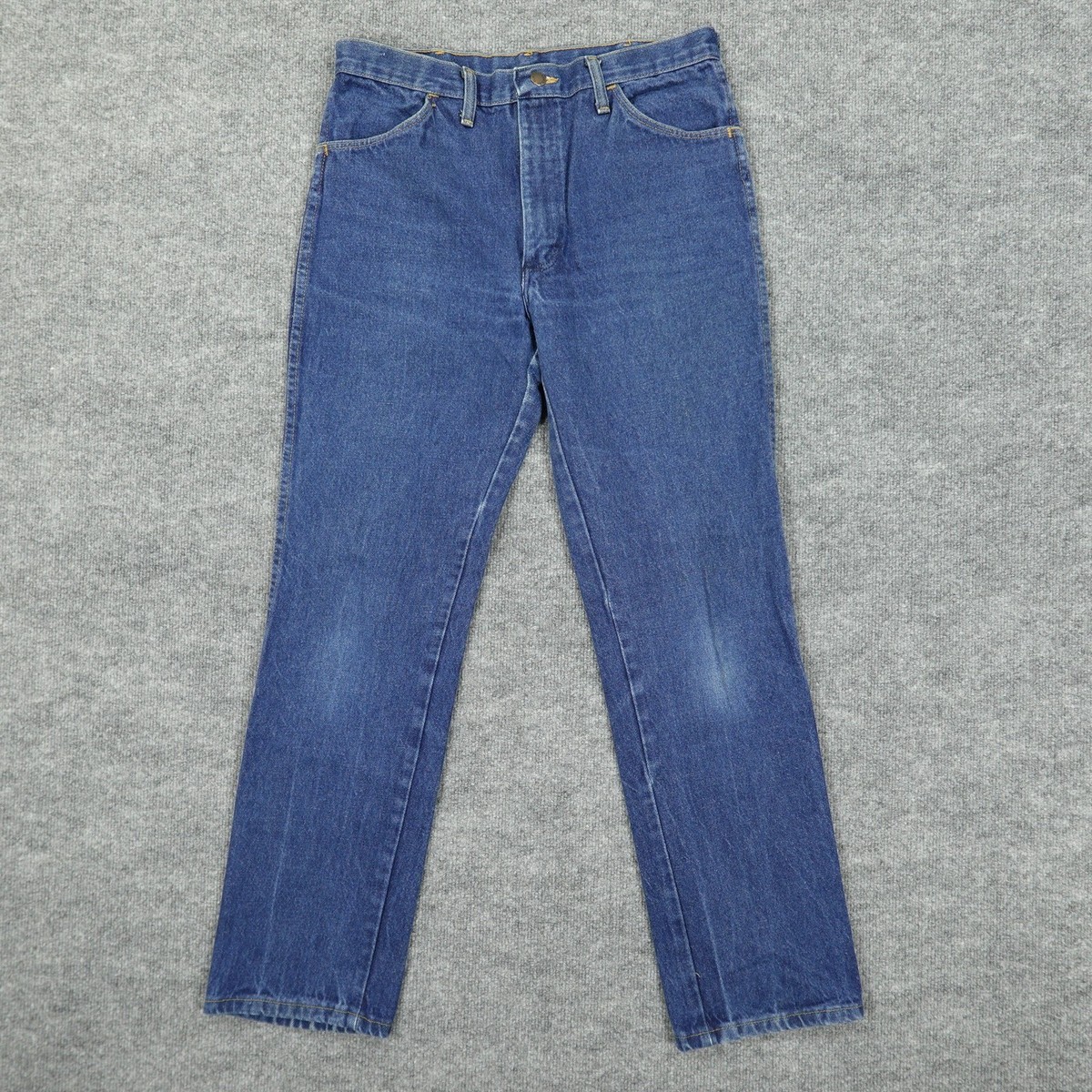 Vintage Rustler Jeans Mens 32x32 Straight Leg Made USA 87621 Denim