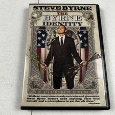 The Byrne Identity DVD 2010 Steve Byrne Stand-Up Comedy Special