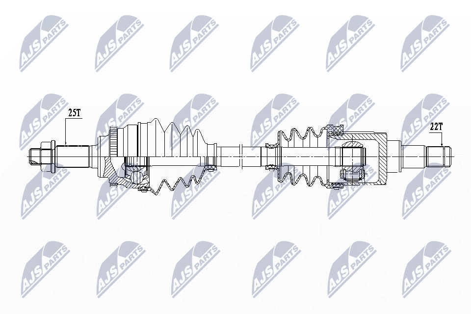 NTY Drive Shaft NPW-SU-031 - Image 13