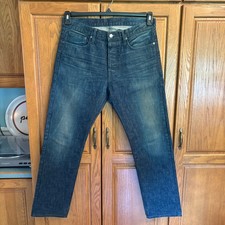 Helmut Lang 32 x 29 Made in USA Raw Denim Jeans