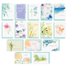 Deluxe Boxed Sympathy Card Assortment 15-Cards - 4.625 inches x 6.75 inches