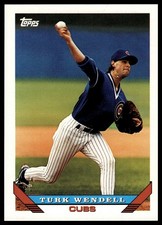 1993 Topps Traded #49T Turk Wendell Cubs