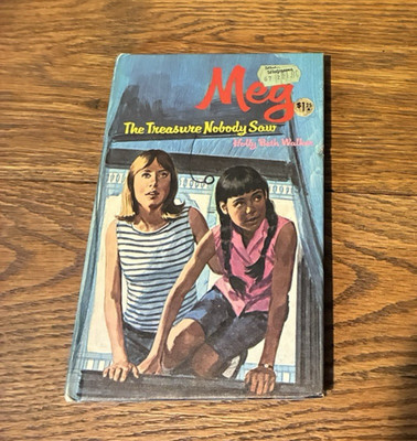 Meg & the Treasure Nobody Saw by Holly Beth Walker 1970 Whitman Children's Book