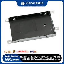 Hard Drive Caddy For HP ProBook 470 475 455 450 G3 Frame Bracket With Screws