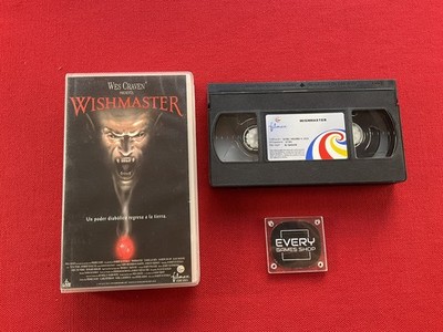 Wishmaster Pelicula Tape Cinta Vhs Castellano Terror
