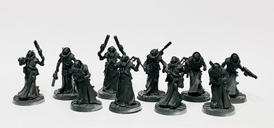 Games Workshop Necromunda Delaque Gang Built / Sprayed