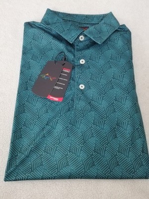 Greg Norman Men's Size XXLarge Polo Golf Technical Performance Short Sleeve New