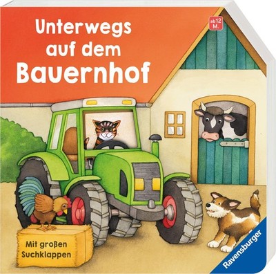 Sabine Cuno Mon Unterwegs auf dem Bauernhof - Pappbilder (Paperback) (UK IMPORT)