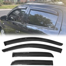 Tape-on Window Visors Sun Rain Guards Fit for 2014-24 Mitsubishi Hatchback