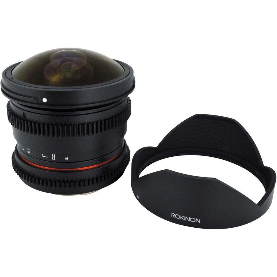 ROKINON 8MM T/3.8 CINE HD Sony inchE inch + Deluxe Lens Cleaning Kit - Image 4 of 4