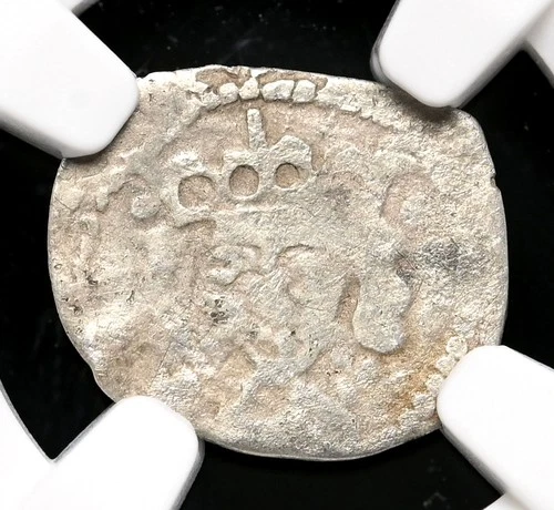 IRELAND. Edward IV, 1471-1483. Silver Penny. Drogheda, Burns Type 9, NGC VG