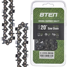 Full Chisel Chainsaw Chain 20 Inch .050 3/8 LP 72DL for Husqvarna 455 Rancher