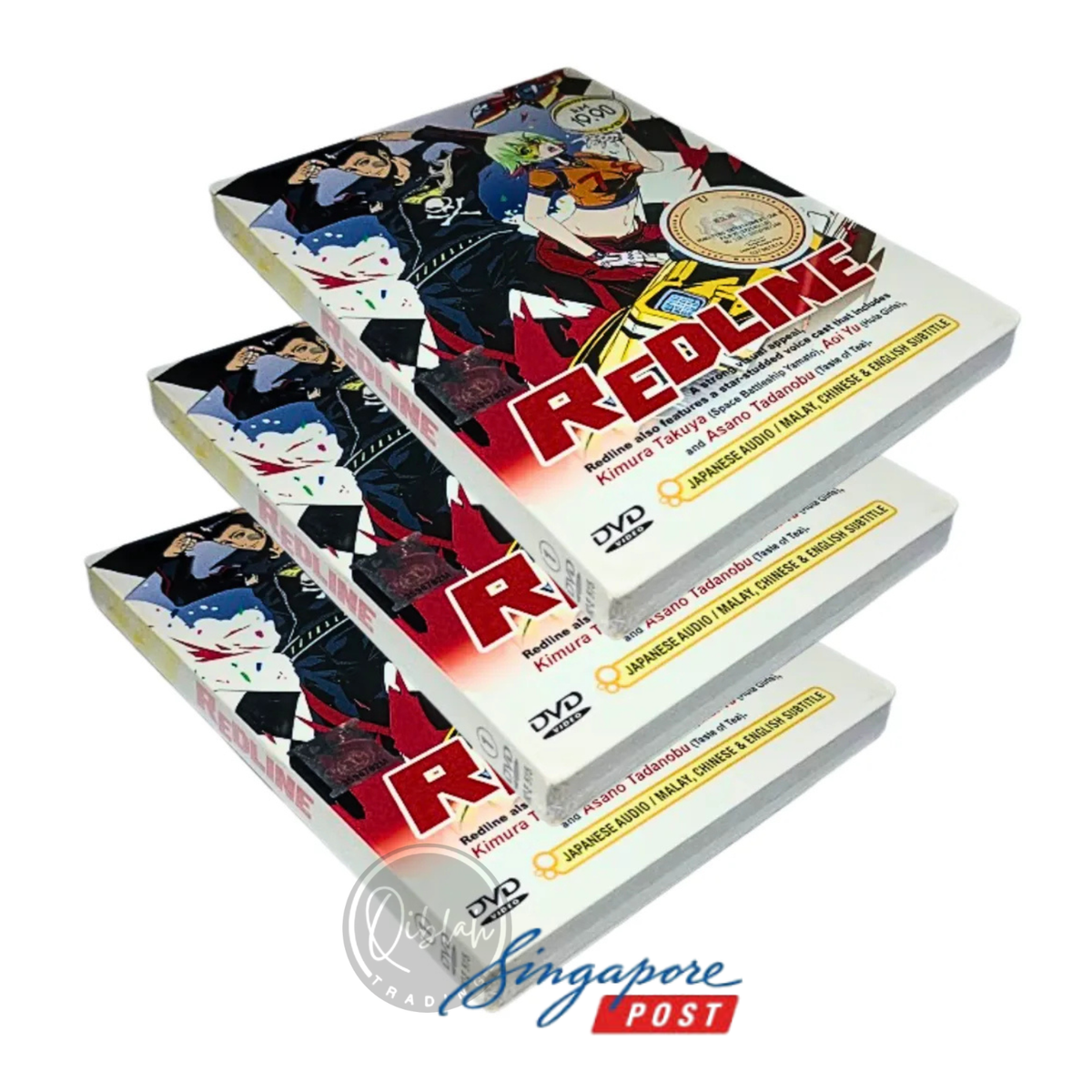 Redline (2009) MOVIE ANIME English Sub DVD All Region Box Set