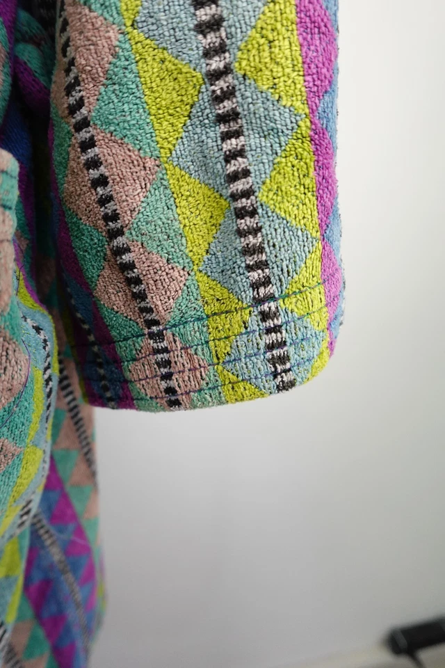Missoni Bathrobe Man Size L Vintage Jacket Cotton Terry Unisex - Image 4 of 4