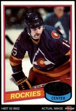 1980 Topps #108 Jack Valiquette Rockies-Hockey 7 - NM