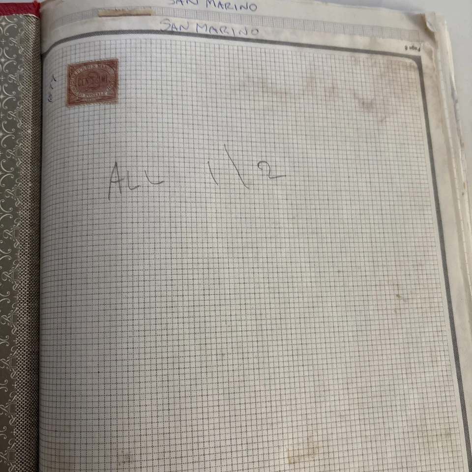 COLECCIÓN DE SELLOS DE SAN MARINO 1877-1971 EN ÁLBUM. £5 Foto 2 de 4