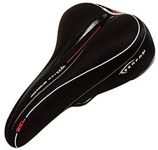 Used Serfas Bicycle Saddle Comfort Shock Absorption Youth Ks-264 229X140 Black 6