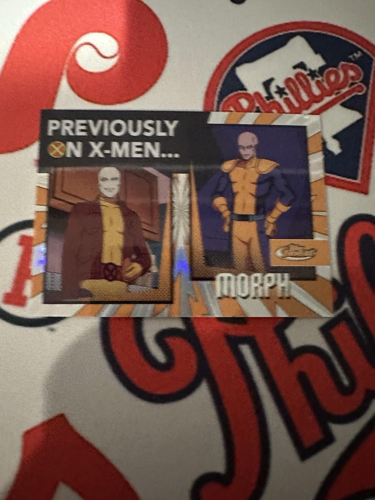 2025 Topps Finest X-Men '97 Morph Previously on X-Men #PO-5