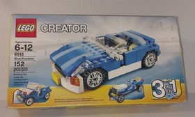 Lego Creator 6913 Blue Roadster New Damaged Box