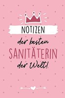 A5 Tagesplaner 120 Seiten, Notizbuch SanitäTerin, Organizer, Kalender