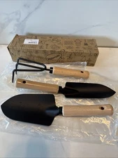 Garden Tools Set-Garden Rake Trowel Small Succulent Plant Transplant Trowel New