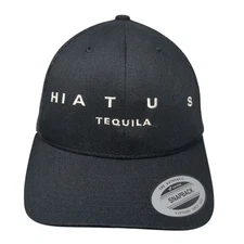 Hiatus Tequila Snapback Mesh Back Trucker Hat Black One Size Mesh Back