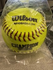 Wilson Champion Series Softball A9106ASA-LOW New Sealed