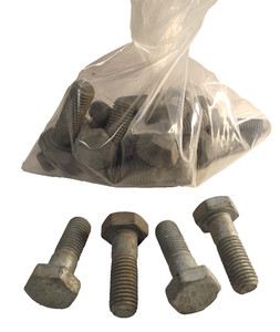 5/8"-11 X 2" PARTIALLY THREADED HEAVY HEX BOLT A325 **LOT OF 20**