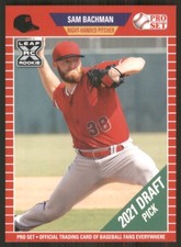 2021 Leaf Pro Set Red #PS47 Sam Bachman 44477