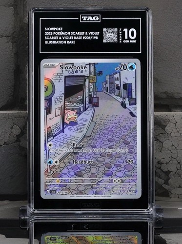Slowpoke graded TAG 10 for sale on eBay